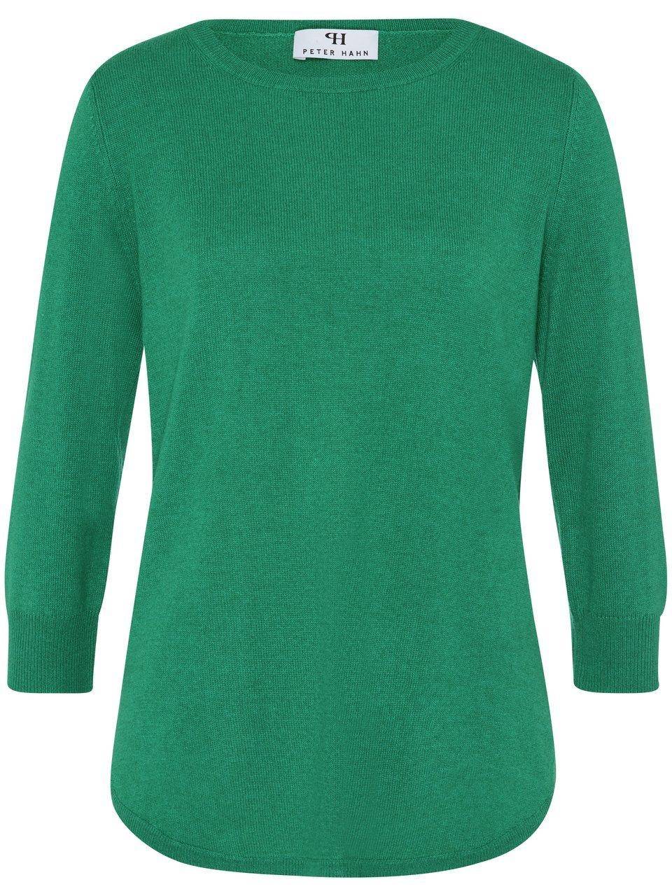 Peter Hahn Seide/Kaschmir Rundhals-Pullover aus Seide und Kaschmir Großer Ausverkauf