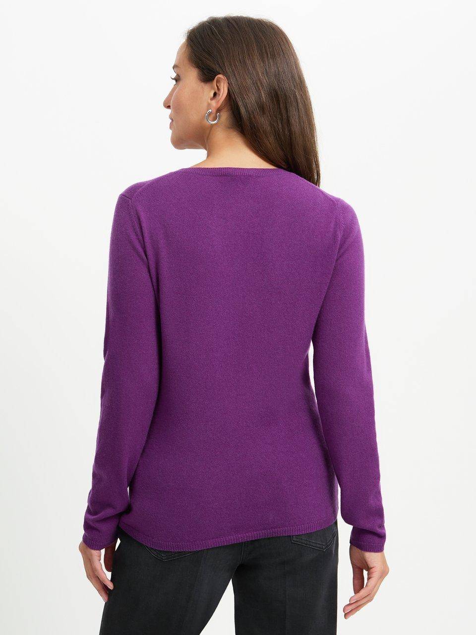 include Rundhals-Pullover aus Schurwolle und Kaschmir Online Shopping