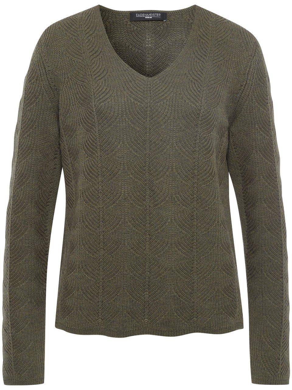 Fadenmeister Berlin V-Pullover Blitzangebot