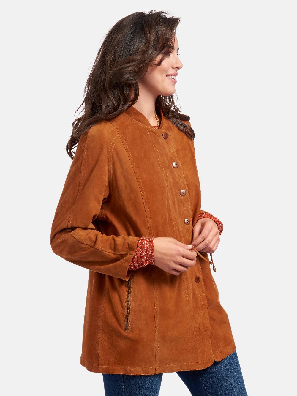 Emilia Lay Lederparka Clearance-Verkauf