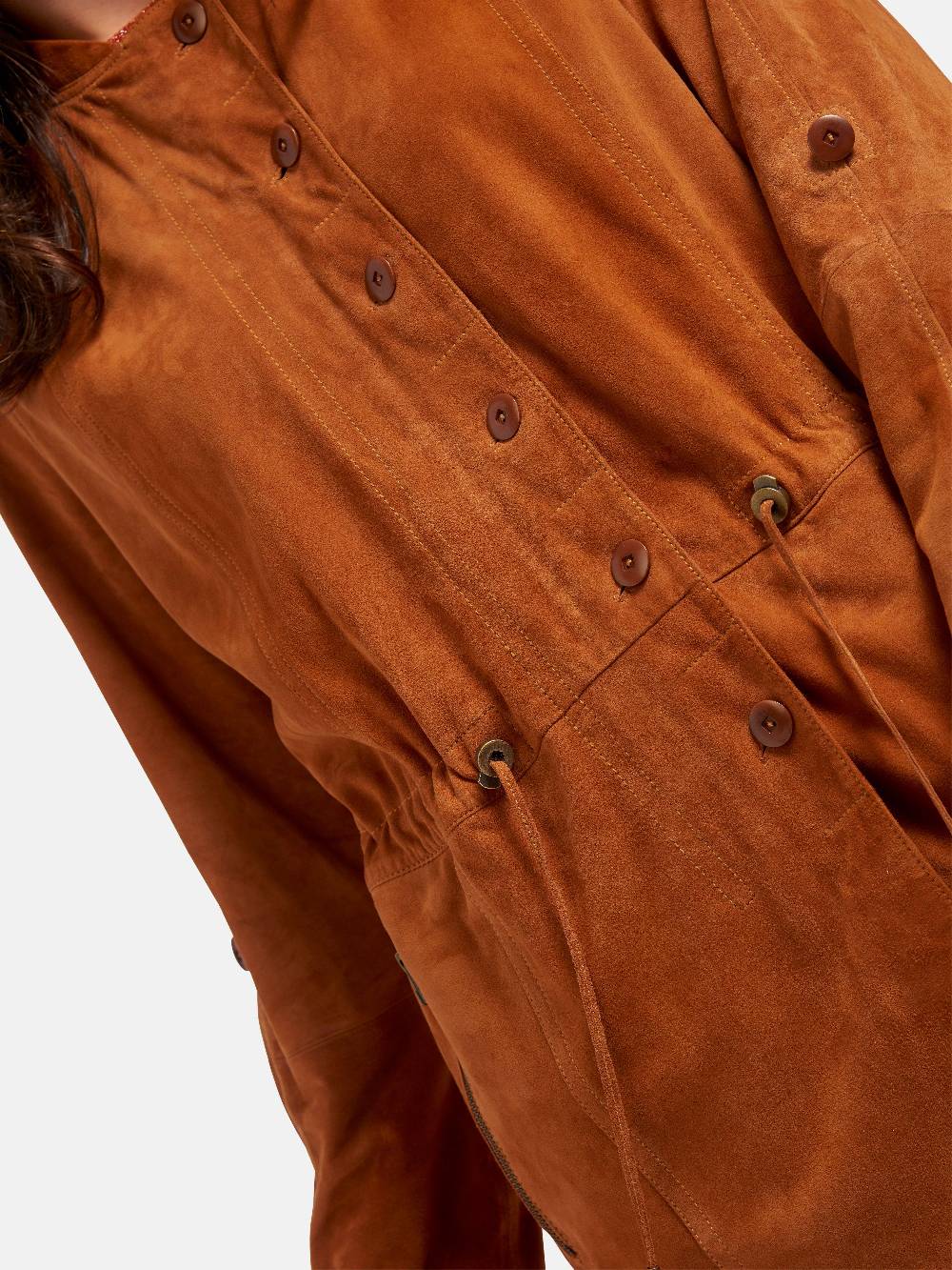 Emilia Lay Lederparka Clearance-Verkauf