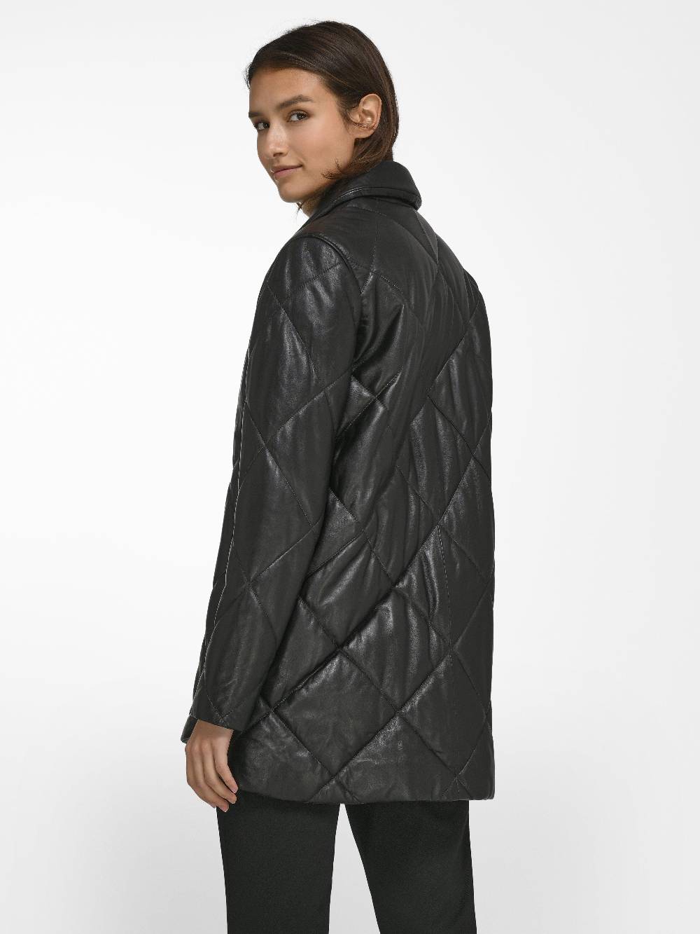 TALBOT RUNHOF X PETER HAHN Stepp-Lederjacke Black Friday Preise