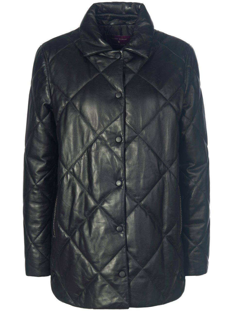 TALBOT RUNHOF X PETER HAHN Stepp-Lederjacke Black Friday Preise