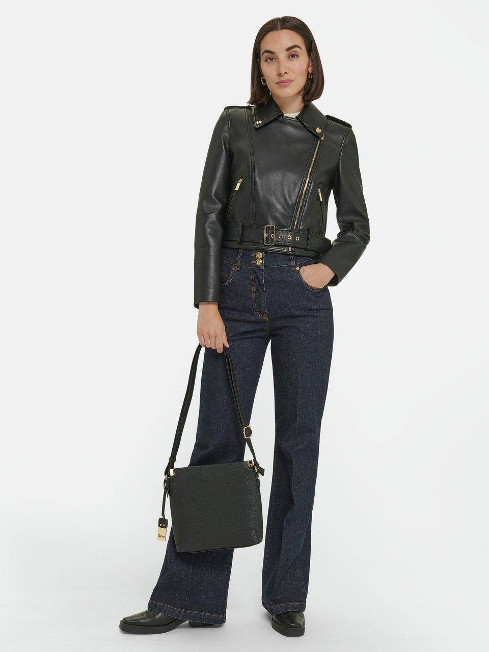 Luisa Spagnoli Lederjacke im Angebot