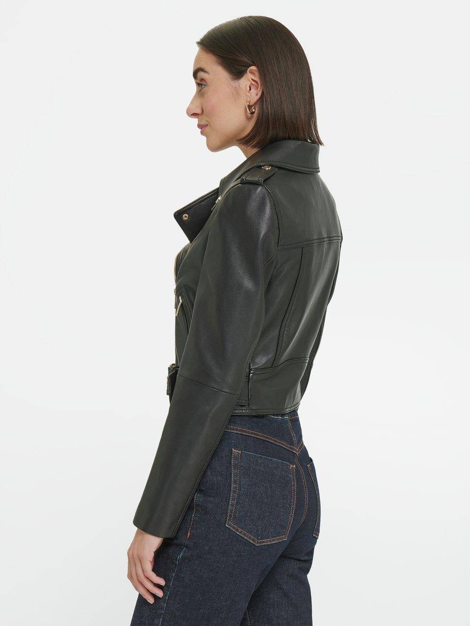Luisa Spagnoli Lederjacke im Angebot