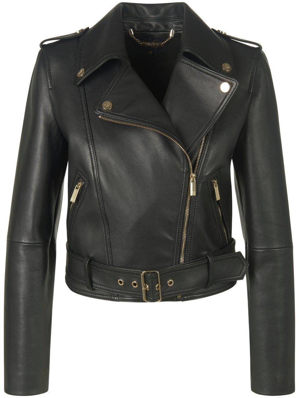 Luisa Spagnoli Lederjacke im Angebot
