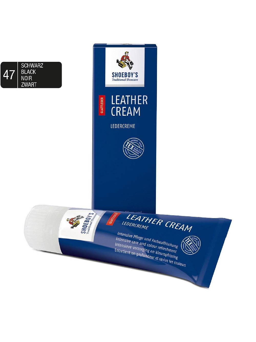 Shoeboys Leder Creme 75 ml - Schwarz Vatertagsangebot