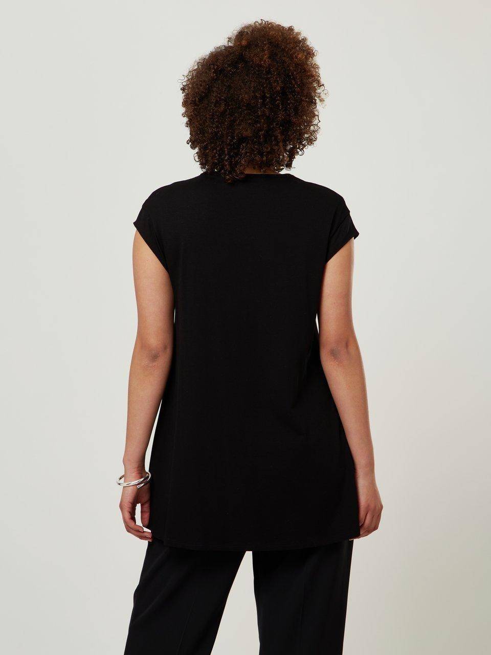 Doris Streich Long-Shirt mit tiefem V-Ausschnitt Wochenangebot