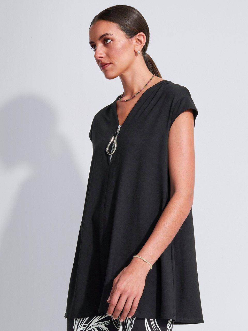 Doris Streich Long-Shirt mit tiefem V-Ausschnitt Wochenangebot