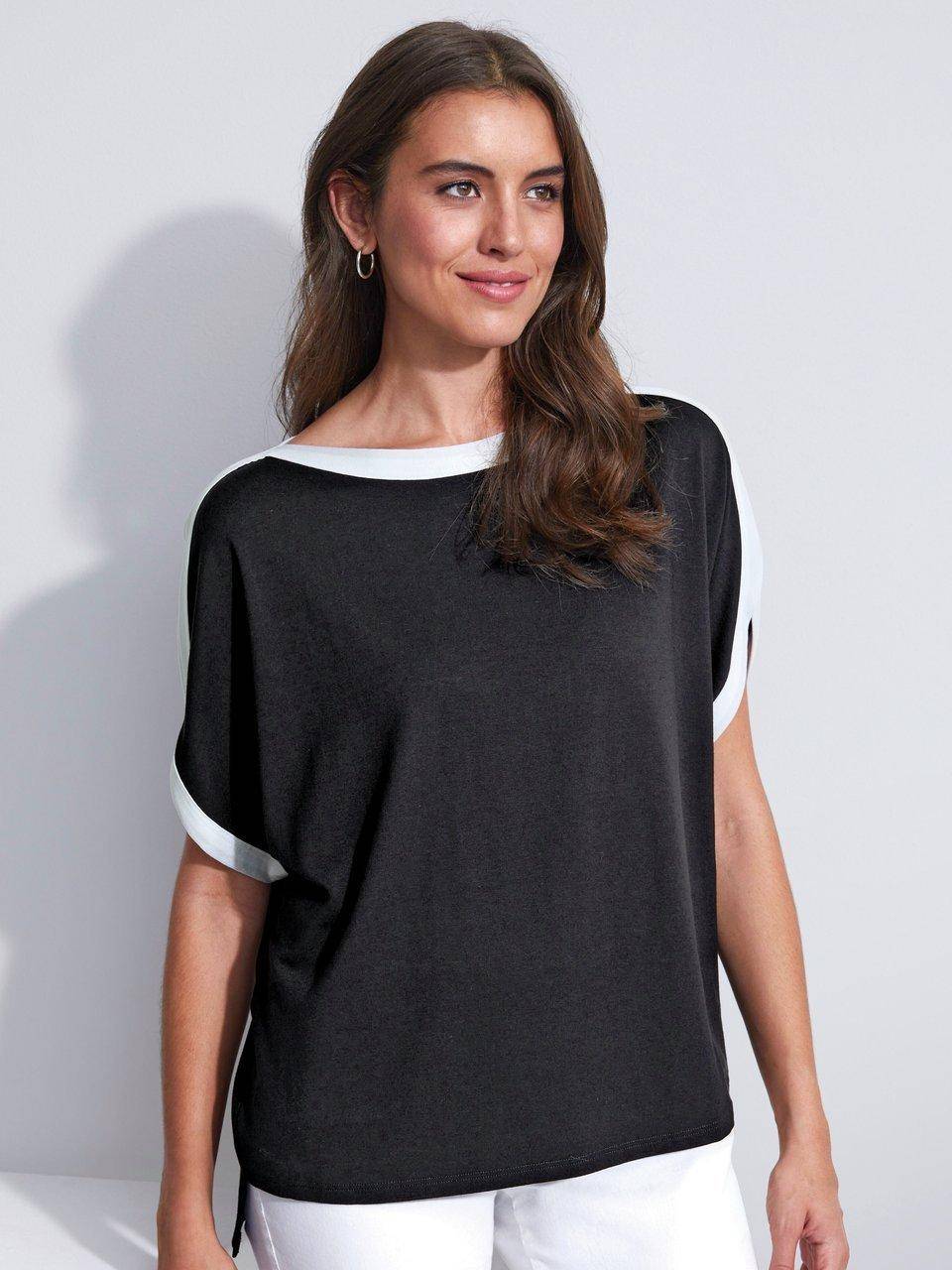 Doris Streich Shirt mit U-Boot-Ausschnitt Im Verkauf