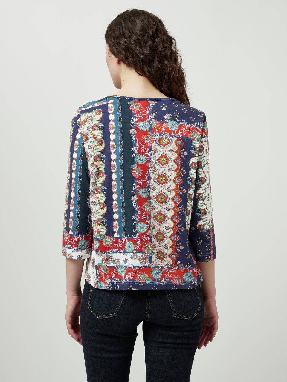 Green Cotton Rundhals-Shirt Vera Meist gekauft
