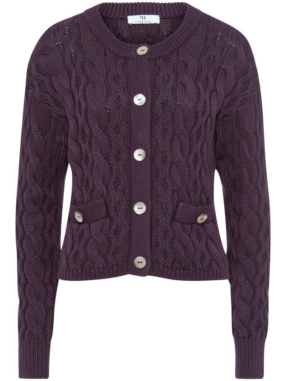 Peter Hahn Strickjacke mit Rundhals-Ausschnitt Bestseller