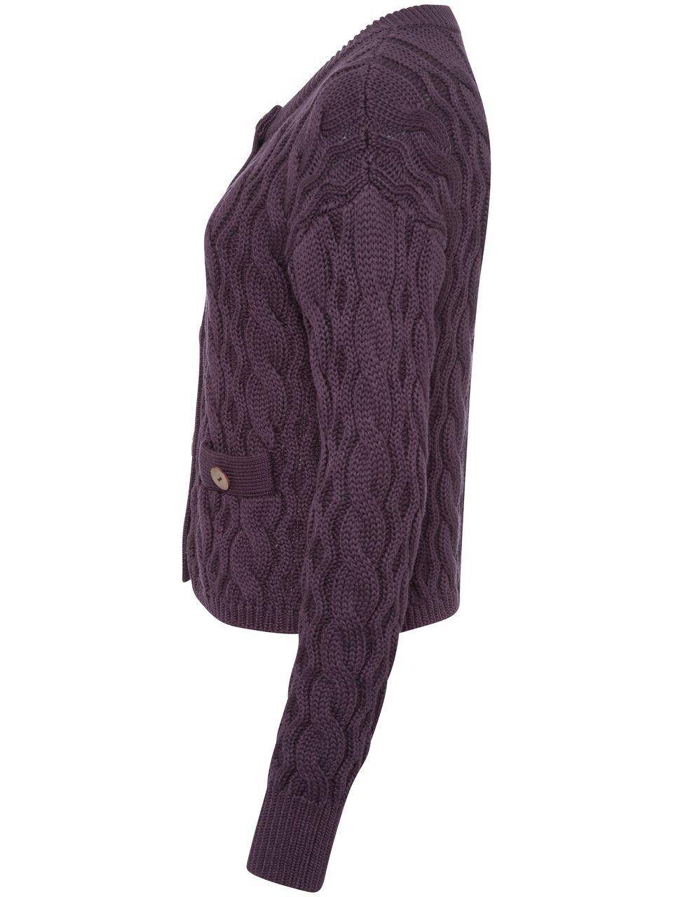 Peter Hahn Strickjacke mit Rundhals-Ausschnitt Bestseller