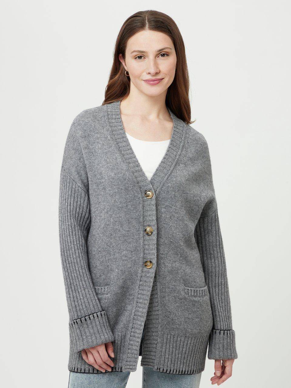 include Long-Strickjacke VIP-Rabatte