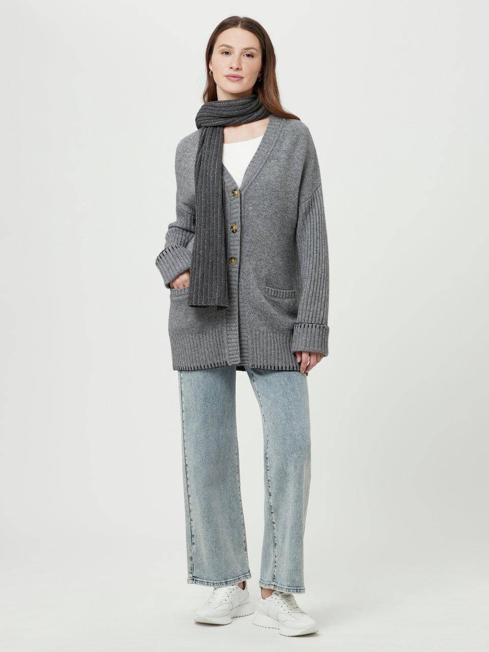 include Long-Strickjacke VIP-Rabatte