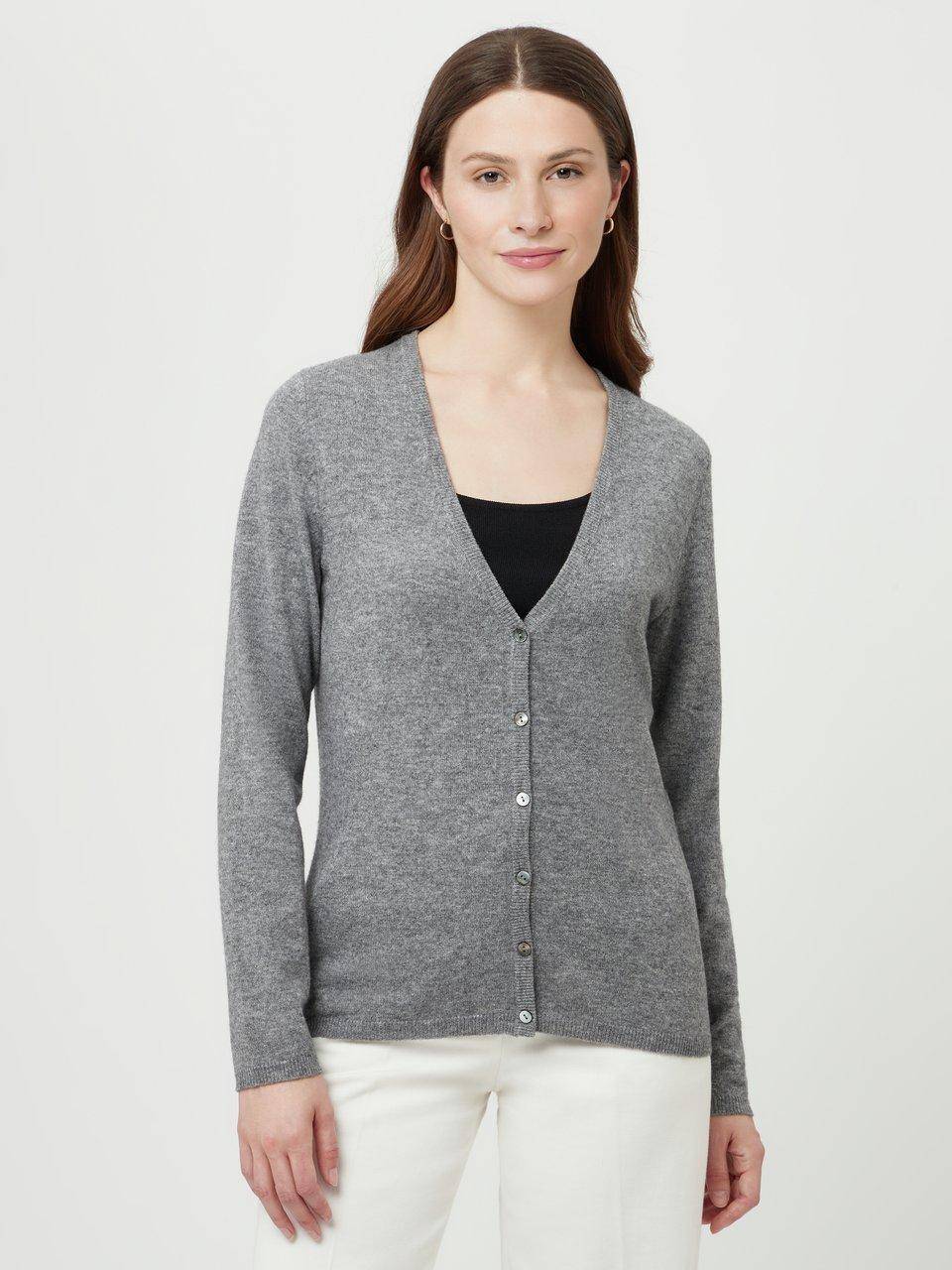include Strickjacke mit tiefem V-Ausschnitt Zeitbegrenzte Promotion