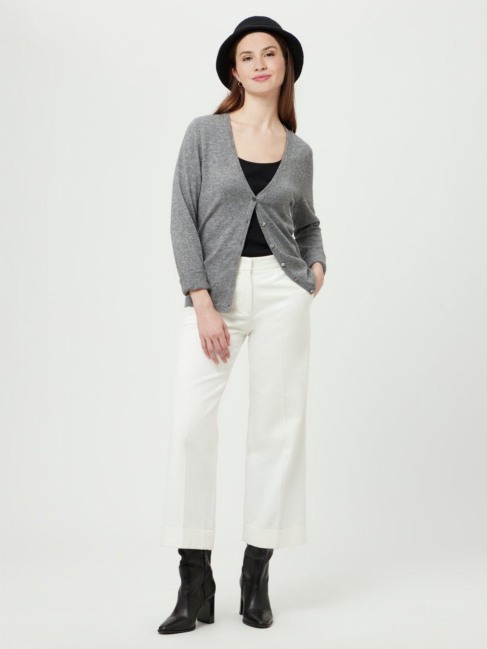 include Strickjacke mit tiefem V-Ausschnitt Zeitbegrenzte Promotion