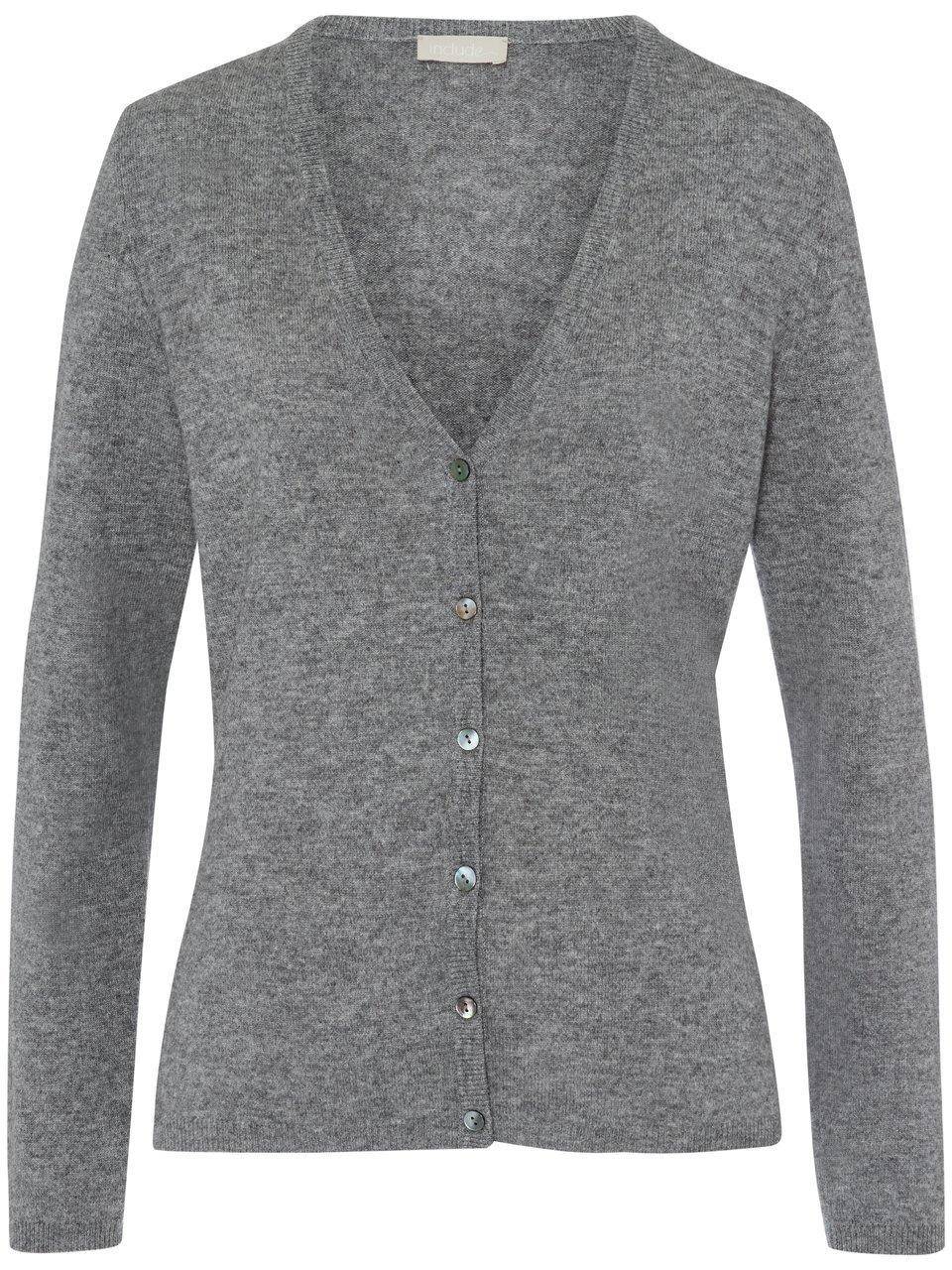 include Strickjacke mit tiefem V-Ausschnitt Zeitbegrenzte Promotion