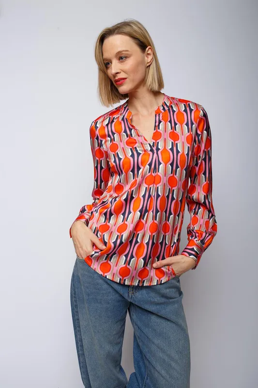 Risy & Jerfs Damenbluse tonno panna im Angebot