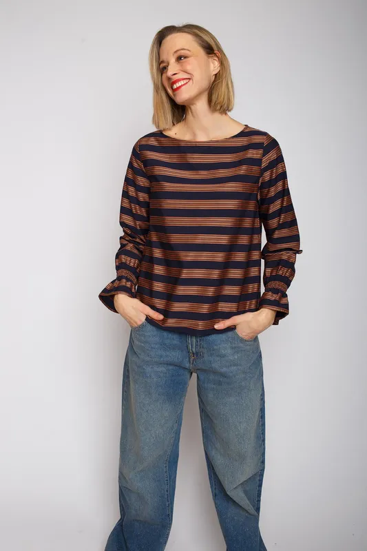 Risy & Jerfs Damenbluse tonno panna Preisnachlass