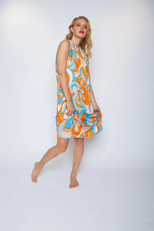 Risy & Jerfs Damenkleid tonno panna