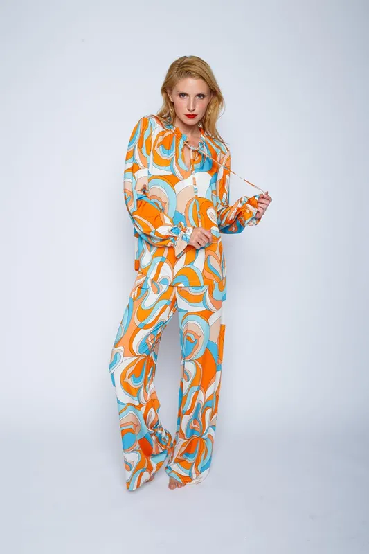 Risy & Jerfs Damenhose tonno panna