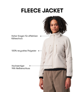﻿Pinqponq Fleece Jacket - Cliff Beige (Female) Begrenzte Freigabe