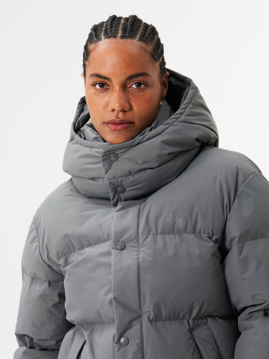 Pinqponq Puffy Parka - Storm Grey (Female) Neueste Stile