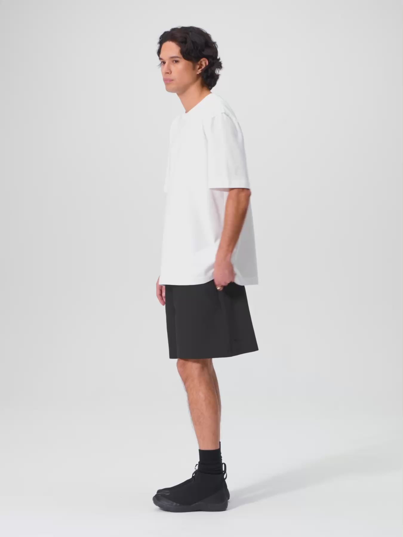 Pinqponq Active Shorts - Peat Black (Unisex) Sonderangebot der Fabrik