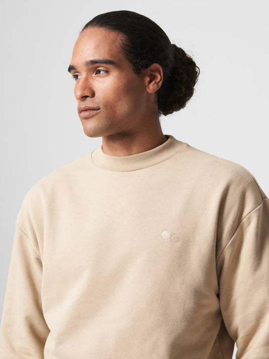 Pinqponq Sweatshirt - Caramel Khaki (Unisex) Discount Store für neue Produkte