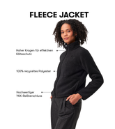 Pinqponq Fleece Jacket - Peat Black (Female) Clearance-Verkauf