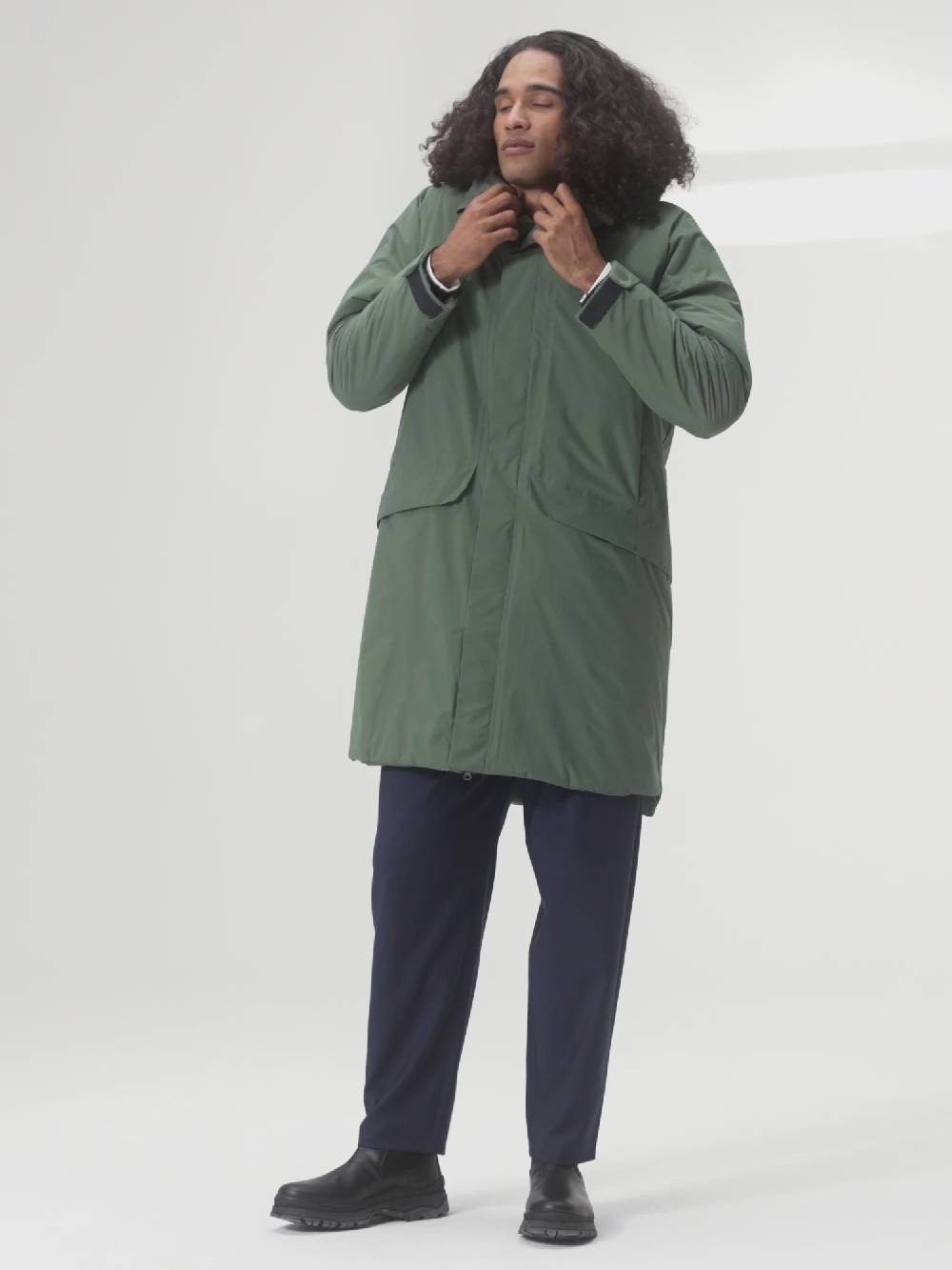 Pinqponq Parka - Forester Olive (Unisex) Speichern exportieren