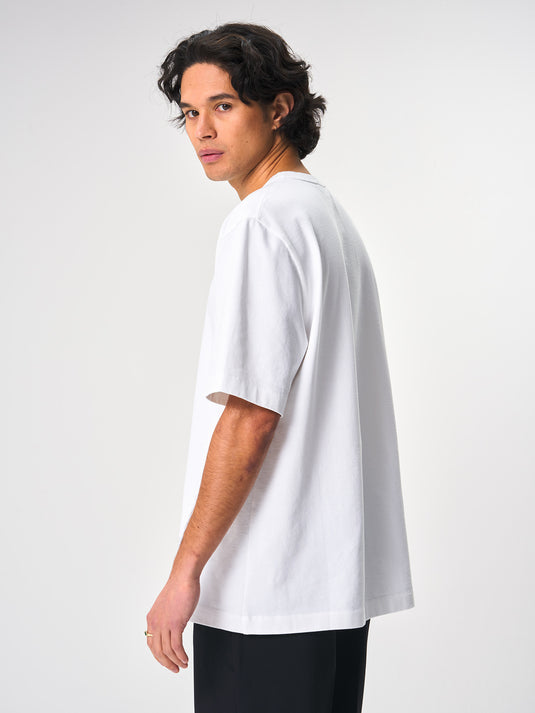 Pinqponq T-Shirt Cotton - Dandelion White (Male) Fabrik Onlineshop