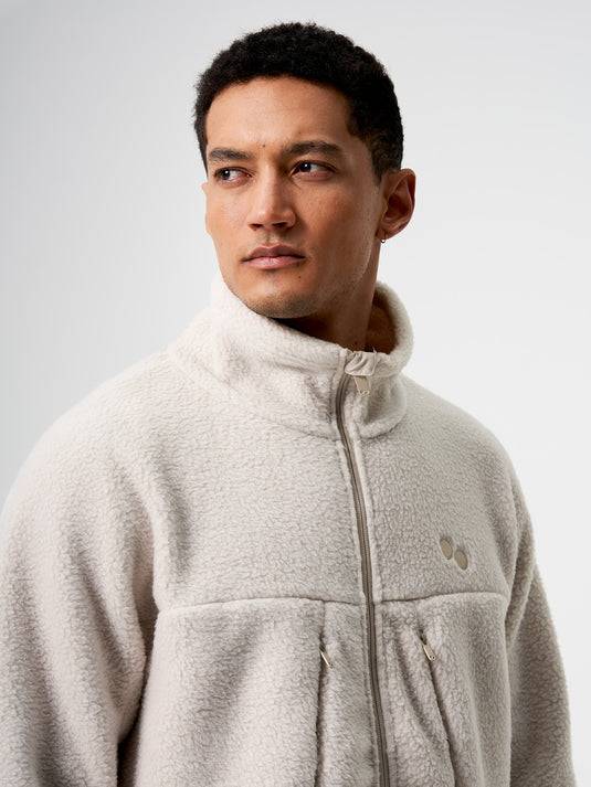 Pinqponq Fleece Jacket - Cliff Beige (Male) Fabrikpreis