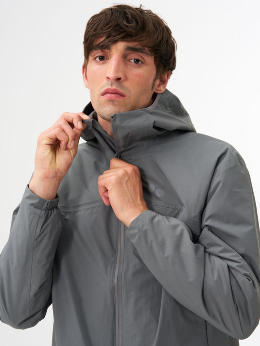 Pinqponq Hoodie Jacket - Storm Grey (Male) Großer Ausverkauf
