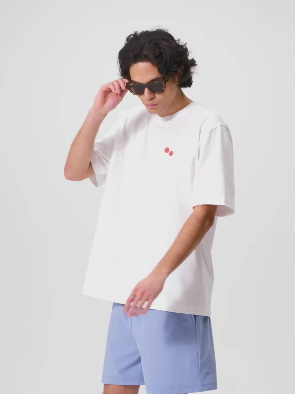 Pinqponq T-Shirt Cotton - White Frottee Watermelon (Male) Flash Sale