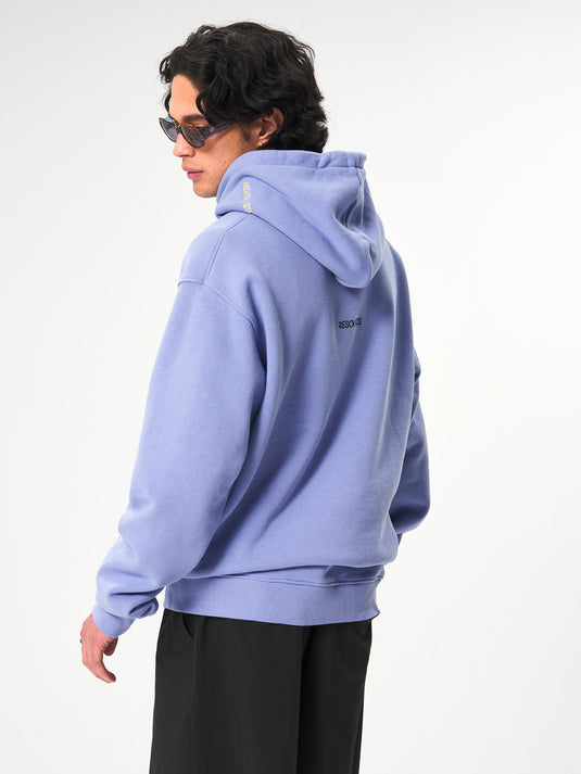 Pinqponq Hoodie Cotton - Pool Blue (Unisex) Online Shopping
