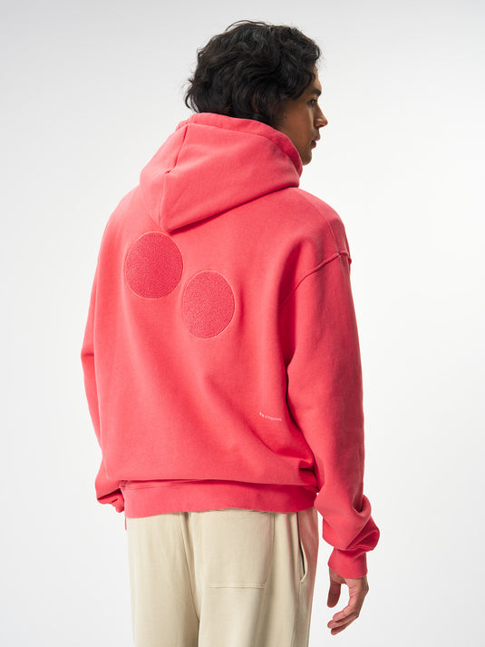 Pinqponq Hoodie Cotton - Watermelon Pink (Unisex) Exklusivangebot