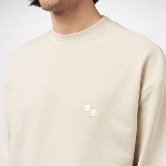 Pinqponq Sweatshirt - Cliff Beige (Unisex) Muttertagsangebot