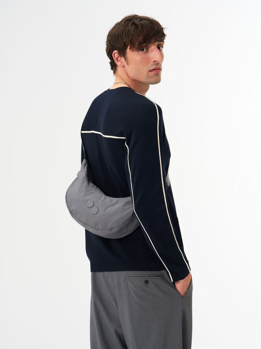 Pinqponq Krumm Small - Pure Grey Große Rabatte