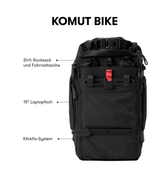 Pinqponq Komut Medium Bike - Pure Black Bestseller