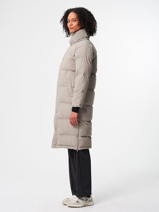 Pinqponq Puffy Parka - Cement Taupe (Female) Super Sparpreis