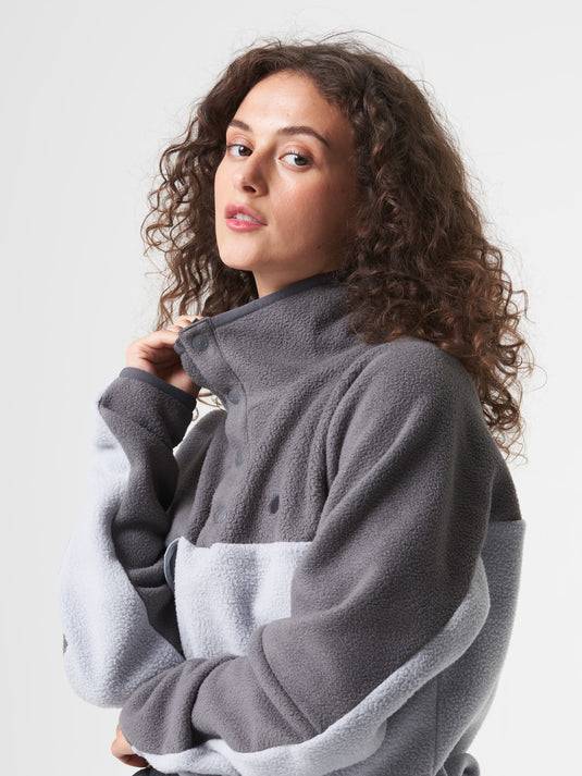Pinqponq Fleece Pullover - Tune Graphite (Unisex) Letzter Tag
