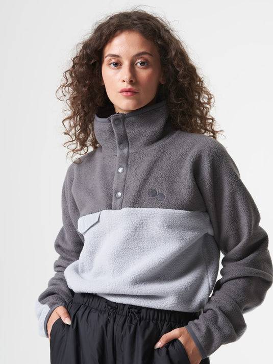 Pinqponq Fleece Pullover - Tune Graphite (Unisex) Letzter Tag
