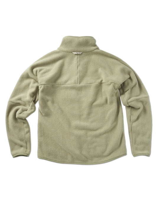 Pinqponq Fleece Pullover - Reed Olive (Unisex) Bis zu 60% Rabatt