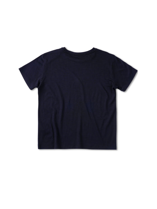 Pinqponq T-Shirt Merino - Sheep Navy (Female) Bis zu 55% Rabatt