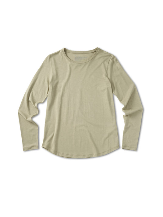 Pinqponq Longsleeve TENCEL™ - Wooden Olive (Female) Discount Store für neue Produkte
