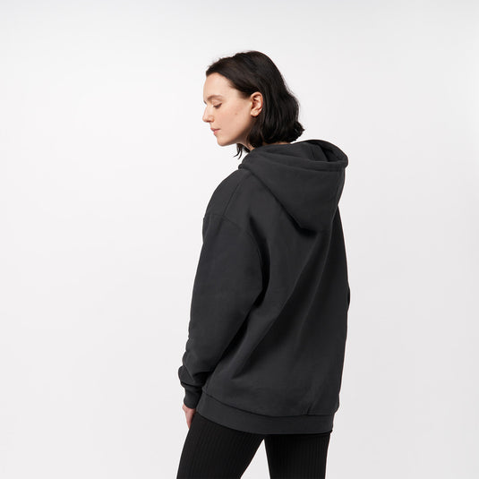 Pinqponq Hoodie - Peat Black Yin Yang (Unisex) Black Friday Preise