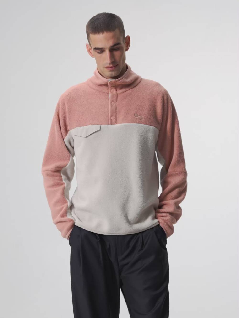 Pinqponq Fleece Pullover - Tune Pink (Unisex) Online