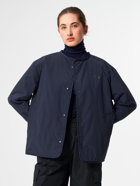 Pinqponq Reversible Jacket - Tune Navy (Unisex) Auslauf